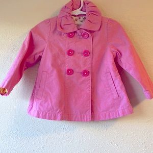 🍋2 for $10🍋 Pink Oshgoshbgosh Toddler Coat.  18 months.